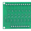 Miniatyrbilde 4 av 8: Optisk Isolasjonsmodul 24V til 5V 8-kanals Optocoupler PLC Signalomformerkort