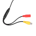 Miniatyrbillede 4 af 8: Backup Kamera 9V til 12V Vandtæt Nattesyn Høj Definition Billede Bil Bagudvendt Kamera Universal til Bil