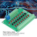 Miniatyrbilde 6 av 8: Optisk Isolasjonsmodul 24V til 5V 8-kanals Optocoupler PLC Signalomformerkort