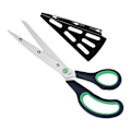 Miniatyrbild 2 av 6: Mångsidig Pizzasax, Non-Stick Inbyggd Serveringsspatel Vassa Rostfria Blad Ergonomiskt Mjukt Grepp Köksredskap för Brett Användningsområde