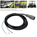 Miniatyrbillede 7 af 8: 129in 3-polet opladerkabel stik 101828901 udskiftning til DS Precedent 1995‑op 48V elektrisk Club Car
