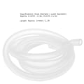 Miniatyrbilde 4 av 8: Peristaltisk pumpe slange silikon slange rør hydraulisk utstyr tilbehør transparent 1 meter 6,4 mm x 9,6 mm
