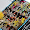 Miniatyrbilde 3 av 5: Fiskefluer Kit Vanntett Flueboks (flerfarget)(72stk)
