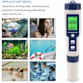 Miniatyrbild 2 av 5: Multiparameter Vattentestare för Hydroponisk Optimering, Digital PH-mätare Säkerställer Hög Noggrannhet i Dricksvattenhälsa och Poolunderhåll (16 i