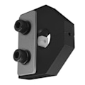 Miniatyrbillede 1 af 3: Filament Svejsningsforbindelse Høj Styrke Præcis 3D Printer Filament Sensor Forbindelse med Nøgle til 1.75mm PLA ABS Sort
