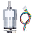 Miniatyrbilde 2 av 8: JGB37‑520 Hastighetsreduksjonsgirmotor Elektrisk Mikro DC Girkasse Motor med Enkoder DC12V76RPM