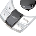 Miniatyrbillede 4 af 8: 6 stk. Central Control Multimedia Knap ABS Sølvbelagt til F20 F21 F22 F23 F87 F30 F31 F34 F35 F32 F33 F36 F82 F83 MAP-MEDOA