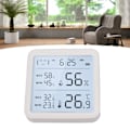 Miniatyrbilde 1 av 8: Bluetooth Fuktighet og Temperatur Sensor Monitor for Tuya Smart Trådløs Digital Hygrometer Måler for Innendørs Hjem