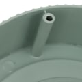Miniatyrbilde 4 av 8: Keramisk dyrematskålsett Matkvalitet Anti-Sprut Dobbel Mat- og Vannboller for Katter Hunder Kattunger og Valper (Grønn [Cheongsam Meow] Grønn Bakgrunn)
