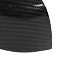 Miniatyrbilde 4 av 8: 2 stk. Deksel for sidespeil på bil, bakspeil, vanntett erstatning for E70 X5 2007‑2013, karbonfiber-stil
