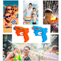 Miniatyrbild 4 av 5: Vattentäta Elektriska Vattenpistoler: Perfekt för Sommarleksaker, Högkvalitativt Tåligt ABS-material, Lättspelad Utomhusleksak för Poolen