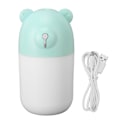 Miniatyrbillede 2 af 8: Luftfugtere 280ml Stor Kapacitet Lyseblå Lydløs Automatisk Sluk 7 Farver Blødt Natlys USB Luftfugter til Bil Stue Kontor