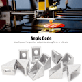Miniatyrbild 3 av 8: 10 st Aluminium Vinkelkontakt 3D-skrivare 2020 Extrusionsprofil EU-standardkod T-typ