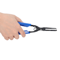 Miniatyrbild 5 av 8: Optisk Fiberfläns Långnäbbstång Fiberkontakt Insättning Uttag Verktyg Halkskyddande Handtag