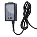 Miniatyrbilde 3 av 8: ED Shockwave Therapy Maskin 11 Massasjehoder 9 Gir Ekstrakorporal Shockwave Behandlingsenhet Blå Sølv 100‑240VUK Plugg