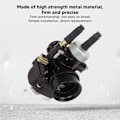 Miniatyrbillede 8 af 8: 17mm Motorcykel Forgaser Sort Carb Udskiftning til Zuma Scooter 50cc 90cc JOG50