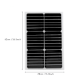 Miniatyrbillede 3 af 3: 18V 20W Solpanel Batterilader til Campingvogne og Både