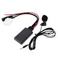 Miniatyrbillede 2 af 8: Mikrofonadapter Aux-lydkabel Bluetooth 5.0 150 cm Længde Udskiftning til Mazda 2/ 3/ 5/ 6