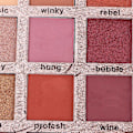 Miniatyrbillede 1 af 2: 16 Farver Modebevidst Vandfast Langvarig Mat Øjenskyggepulver Palette 28.8g