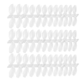 Miniatyrbillede 2 af 2: 288 stk Professionelle Bærbare Neglekunstspidser Falske Kunstige Negle Patch DIY Manicure Værktøj Vanddråbe Negletip
