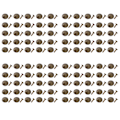 Miniatyrbild 2 av 8: 18mm Läder Nitar Kit Rostsäkert Blekningsfritt Hållbart Järn Nit Stud DIY Läder Nit Tillbehör för Armband Hattar Bälten Brons