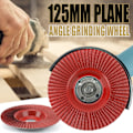 Pikkukuva 7 / 8: Puunveiston hiomakiekko 125mm volframikarbidista, puuntyöstöön, punainen
