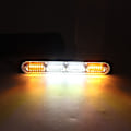 Miniatyrbild 8 av 8: 12V LED Nödljus Strobe 72W Vit Amber Ljus Varning Hazard Blinkande Ljusramp för Väg Brandbil Lastbil SUV ATV