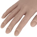 Miniatyrbild 4 av 8: Silikon Nagelträning Hand Flexibel Led Naglar Konst Övningshand Böjbar Mannequin Händer #01