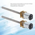 Miniatyrbild 8 av 8: 2 st DC Växelmotor M4x55mm Lätt Robust Hastighetsreducerande Växelmotor 500RPM DC6V