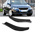 Miniatyrbillede 7 af 8: 2 stk. Bagagerums Spoiler 41,5 cm Reducer Vindmodstand Bagagerums Spoiler Universal til Biler Glans Sort