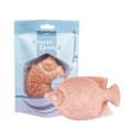 Miniatyrbillede 1 af 2: Fiskformet Ansigtsvaskesvamp Naturlig Ansigts- og Krops Pleje Svampe Tør (Pink)