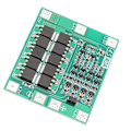 Miniatyrbillede 8 af 8: 4-strenget Li-ion beskyttelsesplade 40A DC 16.8V Lithium Batteri Beskyttelsesmodul Forbedret Version