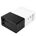 Miniatyrbillede 3 af 8: LED Projektor Mini Håndholdt Bærbar YG300 med Multifunktionsgrænseflade Filmværktøj 110-240VUK