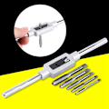 Pikkukuva 1 / 2: Säädettävä Reamer Tap Wrench -setti metrisellä kierteellä M3/4/5/6/8 Insert Screw Taps