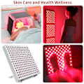 Miniatyrbillede 7 af 8: LED Rød Infrarød Lyspanel 45W Rynkefjernelse Foldbar Lys Terapi Enhed 100‑240V US Stik
