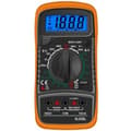 Digital multimeter, automatisk områdesväljare för voltmeter ohmmeter, kapacitansdiodtest, bakgrundsbelyst display, dubbelisolering, precisionsmätningskit