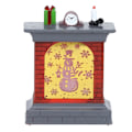 Miniatyrbillede 2 af 2: Julepejs Lampe LED Lanterne Natlys Fest Hjem Bordpynt Dekorationer Julemand