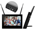 Miniatyrbilde 6 av 7: 10 tommers 1.3MP HD Trådløs WIFI Babymonitor med 3 kameraer Smart DVR Hjemmesikkerhetssystem