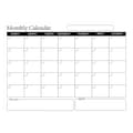 Återanvändbar Magnetisk Whiteboard Kylskåpskalender Anslagstavla Månadsplaneringstavla