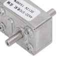 Pikkukuva 3 / 8: DC12V Madonkivaihdemoottori Kaksoisakseli Mikro Sähkömoottori Täysmetalli Reduktiomoottori 4632‑370 150RPM