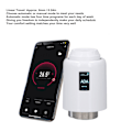 Miniatyrbillede 6 af 8: Smart Radiator Termostatventil WiFi Digital Elektrisk Opvarmning Hjem Temperaturregulator til Tuya APP Kontrol