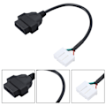 Miniatyrbillede 6 af 8: 16-bens til 20-bens Diagnostisk Adapterkabel OBD2 Detektorledning Fejlfinding Værktøj Udskiftning til Tesla Model S Model X