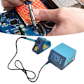 Miniatyrbillede 1 af 8: Lodde Station Digital Justerbar Temperatur Omarbejdning Elektrisk Jern 60W BK969S AC100‑240VUS Stik
