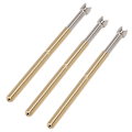 Miniatyrbillede 7 af 8: 100 stk. Fjederprobe Testbelastning Kontaktpinde 4 Kløer 2mm Hardwareværktøj P125‑Q