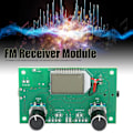 Miniatyrbilde 4 av 8: FM-mottakermodul 87‑108MHz Stereo Output Radio DIY Trådløs mottaker LCD-skjerm DSP PLL