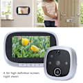 Miniatyrbild 7 av 8: 4,3 tum Dörröga Kamera WiFi Smart Video Dörrtittare Rörelsedetektering Nattseende 2-vägs ljud för Tuya APP