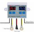 Miniatyrbild 2 av 5: Temperaturkontroller för inkubation och utrustningshus, utrustad med vattentät sensorprob och LED digital display