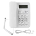Fasttelefon for kontor/hjem, samtalevisning DTMF Dual System kablet telefon med ett-trykks hurtignummerfunksjon og HD-lydkvalitet