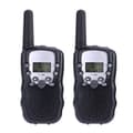 Højfrekvent trådløs walkie-talkie til mini-børn (sort), 2 stk.