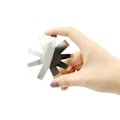Miniatyrbild 3 av 7: Mandelformade Tippar DIY Platta Modul för Salong & Hemma, Enkelt Franskt Manikyr Akrylverktyg Kit med Perfekt Smile Line (3 st)